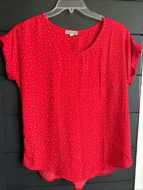 Pleione Blouse Red S